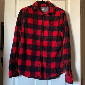Black and red flannel